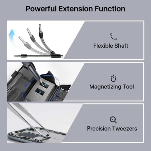 AXTH 128-in-1 Precision Screwdriver Set, Professional Mini Repair Tool Kit - style: 128in1
