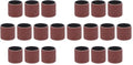 uxcell 1 Inch x 1 Inch Sanding Sleeves 80 Grits Sandpapers Band Drums 10 Pcs (Pack of 2) - size: 1 inch (Pack of 2)