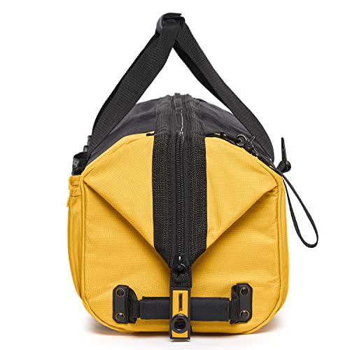 ToughBuilt – Massive Mouth Tool Bag, Heavy-Duty Fabric Wide-Mouth Bag with Rigid Frame, Waterproof Hard Base & Reinforced Handles - size: 16"