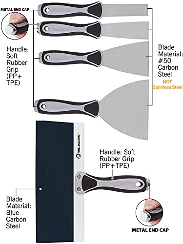 ROLLINGDOG 5 PC Putty Knife Set