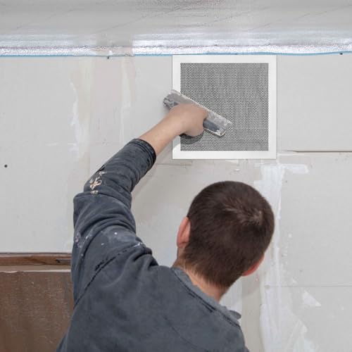 Blulu 30 Pcs 2/4/6/8/10 Inch Drywall Repair Self Adhesive Drywall Patche - size: 2/4/6/8/10 Inch