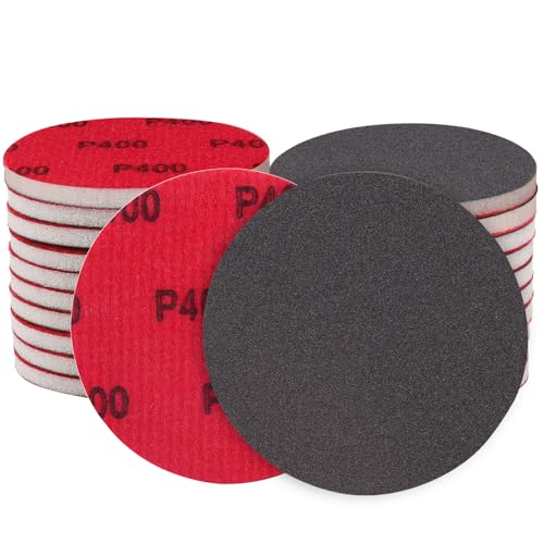 Shinboc 12 PCS 6 Inch Sanding Sponge 400 Grit, Bowling Ball Sanding Pads - color: 400grit, size: 6 Inch 12Pcs