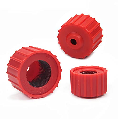 Copper Pipe Cleaner BLLNDX 3PCS 1/2inch, 3/4inch and 1-inch Handy Sized Plumber Brushes, Tube Cleaning Brush