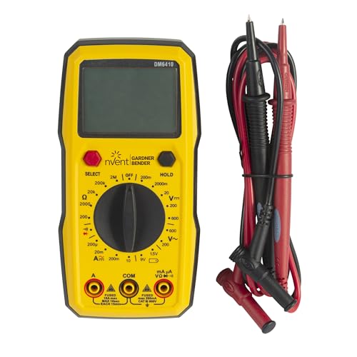 Sperry Instruments DM6410 8 Function Digital Multimeter, Yellow