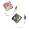 Mini Retractable Soft Tape Measure for Sewing, Fabric, Body Measurements - color: peony+Cherry