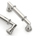 Asidrama 10 Pack 3 Inch(76mm) Brushed Satin Nickel Kitchen Cabinet Handles, Cabinet Pulls Kitchen Cabinet Hardware for Cupboard Drawer Pulls 2281 - color: Brushed Satin Nickel, size: 3" Hole Center