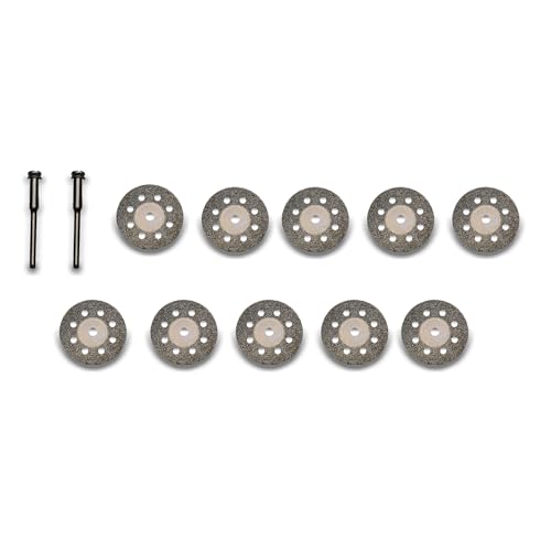 TMAX 10p 1" Breath Diamond Cutoff Wheel Saw Disc for Dremel Rotary Tool - size: 1 inch, style: Breath