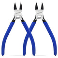 6" Wire Cutters for Crafting Floral Wire Clipper Snips - 2 Pack - color: 6"- 2 Pack