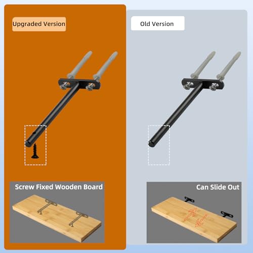 6 Inch (154MM) Hidden Floating Shelf Brackets 6-Pack