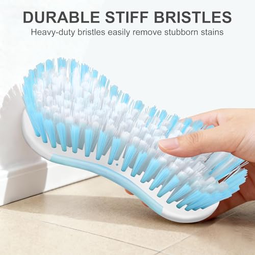 SetSail Multi-Purpose Scrub Brush of 2 Pack, Blue - color: Blue