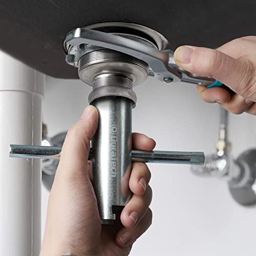 DURATECH Sink Strainer Lock Nut Wrench, Adjustable up to 4-3⁄4" Capacity - size: Sink Strainer Lock Nut Wrench