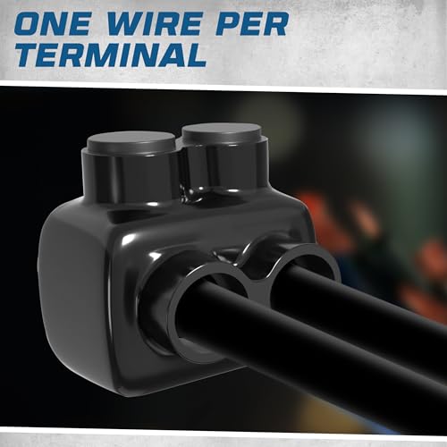 OHLECTRIC 2 Port Insulated Multi Tap Connector 2-14 AWG 1-Pack Lug