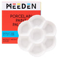 MEEDEN Ceramic Watercolor Paint Palette: 7-Well Color Mixing Tray 4.7"x0.6"