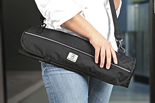 Mercer Culinary 10-Pocket Knife Case , Black - style: 10-pocket Knife Case