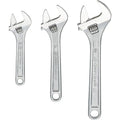 CRAFTSMAN Adjustable Wrench Set, 3-Piece All Steel, Metirc and SAE Scale (CMMT12001) - size: Adjustable (Pack of 1)