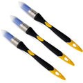 Trim Paint Brush, 0.7 Inch, 3 Pack, Small Round Paint Brushes - size: 0.7 Inch Round, 3 Pack