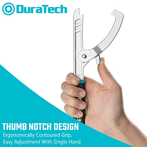 DURATECH Sink Strainer Lock Nut Wrench, Adjustable up to 4-3⁄4" Capacity - size: Sink Strainer Lock Nut Wrench