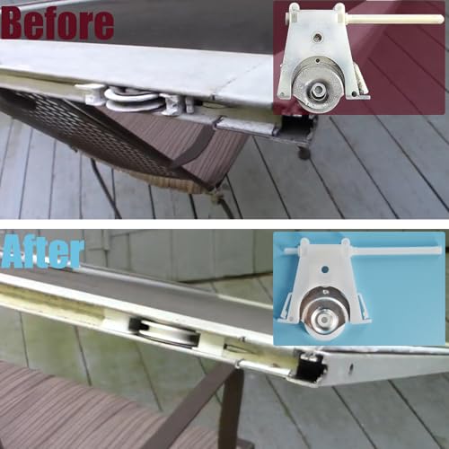 Sliding Screen Door Roller Assembly - style: 4 Pack Lower Rollers