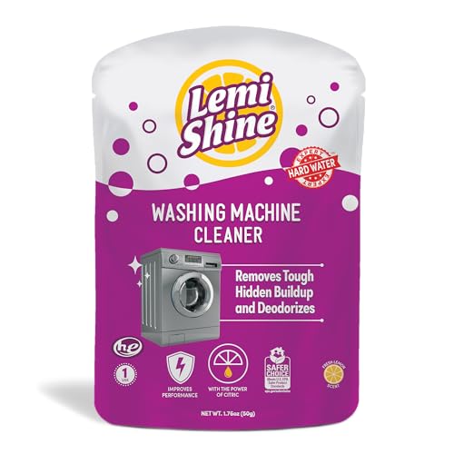 Lemi Shine Natural Washing Machine Cleaner and Deodorizer - 1.76 oz - size: 1.8 Ounce (Pack of 1)