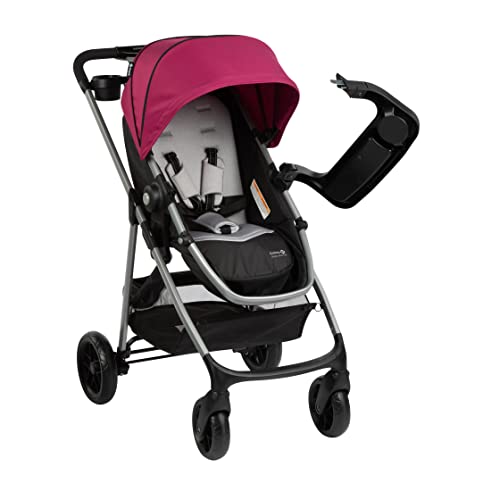 Safety 1st Grow and Go Flex 8-in-1 Travel System, Infant Car Seat Stroller Combo, Orchid Bloom - color: Orchid Bloom