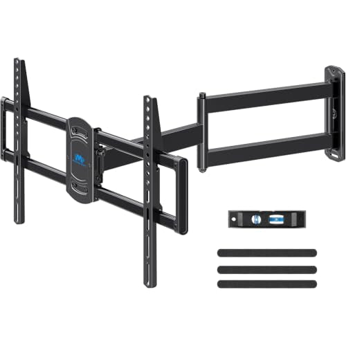 Mounting Dream Corner TV Wall Mount Long Arm Swivel for 37-55-65-75 Inch TV - size: 37"-75" TV