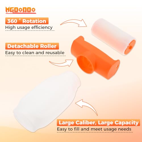 Refillable Paint Roller Kit 500ml Empty for DIY Wall Restoration & Graffiti