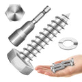 (20Sets) 1/4" x 1-1/4" Hex Head Lag Bolts, Heavy Duty Lag Screws with Washers, 304 Stainless Steel Bolts 18-8, Lag Screws Wood Screws, Partial Thread Bright Finish, 1/4 Bolt by Mywish - size: 1/4 x 1-1/4" (20 set)