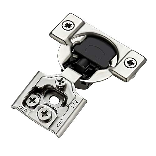 Soft Close Hinges for Kitchen Cabinet Hinges, 1/2 Inch Overlay, 50 Pack - size: 1/2 inch Overlay
