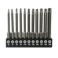 aiyun 11Piece Star Screwdriver Bit Set Shark Vacuum Security (75mm Length) - size: 75mm Length (T6-T40)