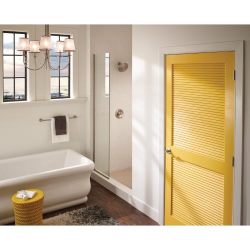 SCHLAGE Accent Hall/Closet Passage Door Handle, Reversible, Satin Nickel