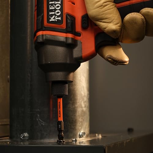 Klein Tools 32315HD 15-in-1 Multi-Bit Ratcheting Screwdriver, Impact-Rated, 7 Double-Ended ProFlex Torsion Zone Tips, 1/4-Inch Nut Driver, 8-Piece - size: 15-in-1 Driver