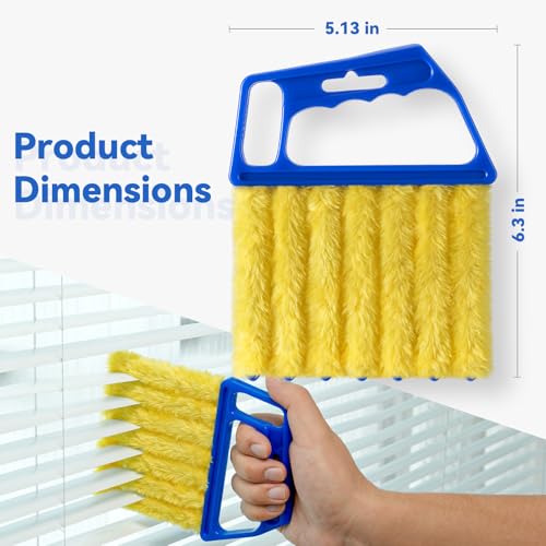 4 Pcs Blind Cleaner & Gap Duster, Under Fridge Retractable Cleaning Tools
