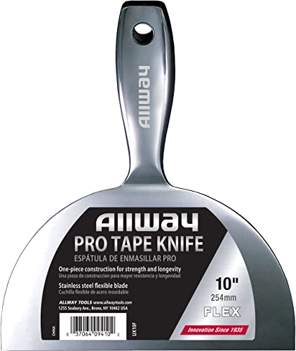 ALLWAY UX10F Premium One-Piece Flex Stainless Steel Joint Knife, 10" - size: 10"