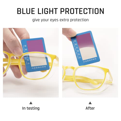 Stylish Safety Glasses, Clear Anti-Fog Anti-Scratch Protective Glasses For Men And Women - color: Lemon Yellow