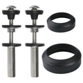 Universal Toilet Tank to Bowl Gaskets Repair kits, Toilet Tank Seal Kit with 2 Sets Stainless Steel bolts and nuts, Fits 2-Inch and 3-Inch Toilet Flush Valve Tanks