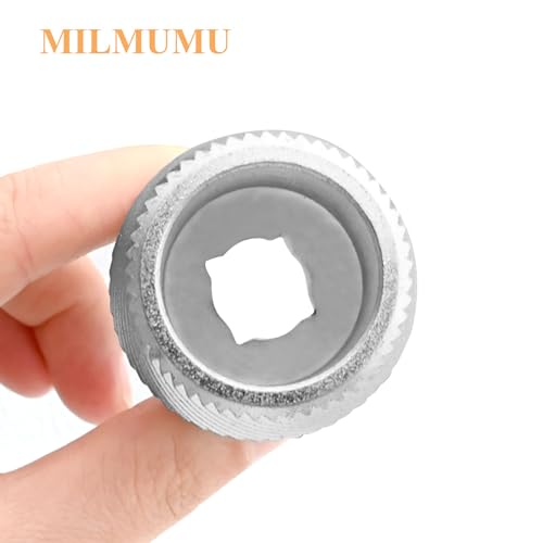 MILMUMU Tub Drain Extractor-Removes Stubborn Tub Drains, Inner 1.52"to 1.7" - color: Silver
