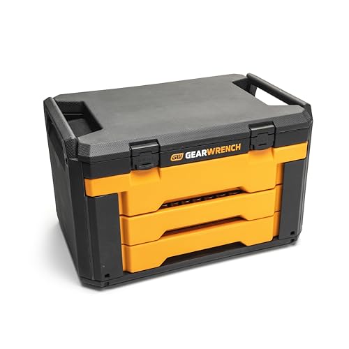GEARWRENCH Mechanics Tool Set in 3 Drawer Storage Box, 232 Piece - size: 232 Pc