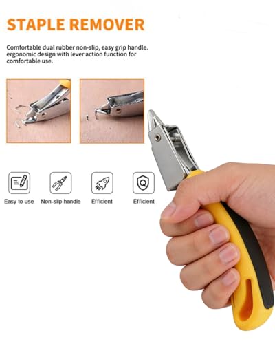 Heavy Duty Staple Remover Tool Claw Upholstery Staple Puller