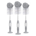 Dr. Brown's Bottle Brush, Gray, 3-Pack - color: Gray Bottle Brush, size: 3-Pack