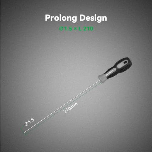 Creality 3D Printer Tools, Creality Clog Poke 3D Printer Nozzle Cleaning Kit for 1.75mm Filament Nozzles, Φ1.5mm Needle with Arrow Tip, 210mm Prolong&Hight Hardness Cleaning Hotend Without Disassembly - style: Clog Poke