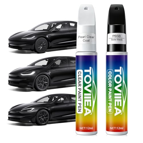 Solid Black(PBSB) Touch Up Paint for tesla ModelY/3/X/S - color: (PBSB)Solid Black for Model Y/3/X/S
