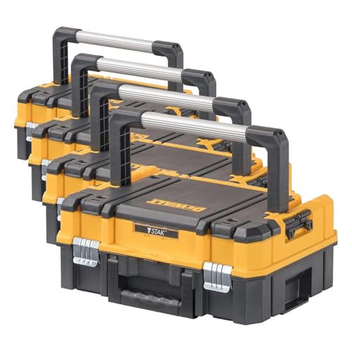 DEWALT TSTAK Tool Storage Organizer, Long Handle (DWST17808),One Size (Pack of 4) - size: One Size (Pack of 4)