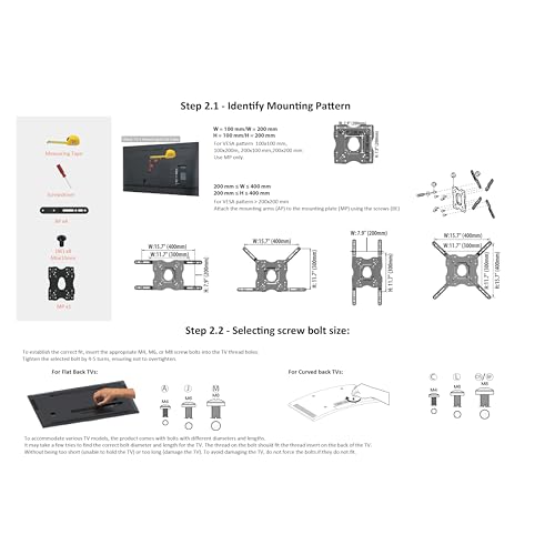 Amazon Basics Full Motion Articulating TV Wall Mount, with Swivel and Tilt, for 26" to 55" TVs and Flat Panels up to 80 Lbs, VESA Compatible, Single Stud, Black - size: 26" to 55", style: Full Motion Articulating