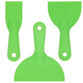 Plastic Putty Knife Set, 3 Pack 2", 4", 6" Flexible Scrapers