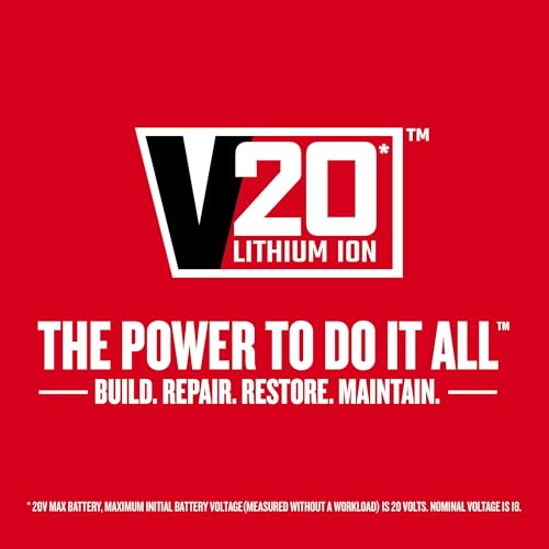 CRAFTSMAN V20 Cordless 6-Tool Combo Kit With Two 2.0 Ah Batteries and Charger (CMCK601D2)