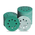 5 Inch 8 Hole P800 Grit Zirconia Wet Dry Sanding Discs - 50 Pack - size: 800 Grit