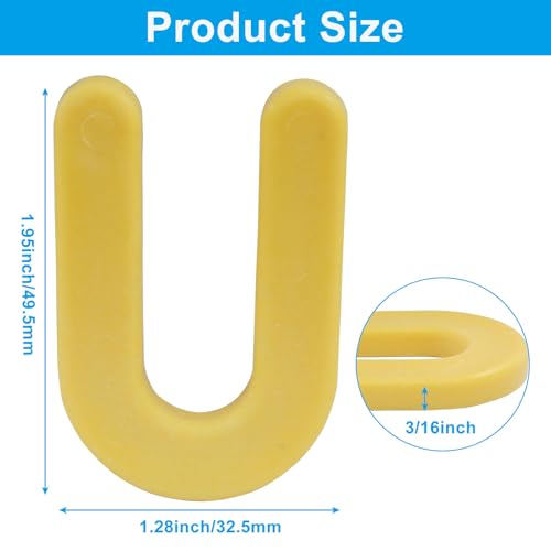 Horseshoe Tile Spacers, 3/16 Inch, 50 Pcs - size: 3/16"(50pcs)