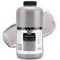 Metallic Wall Paint 67.62 fl oz - Silver - Stunning Metallic Shine for Stylish Interiors, Easy to Apply, Water-Based, Perfect for Creative Wall Designs & DIY Projects - color: Silver