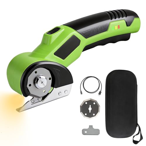4V Cordless Electric Scissors Heavy Duty Cardboard Electric Cutter