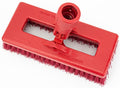 SPARTA 3638831EC05 Polyester Rectangle Scrub Brush, Floor Brush, Cleaning Brush With Swivel Head For Cleaning, 8 Inches, Red - color: Red